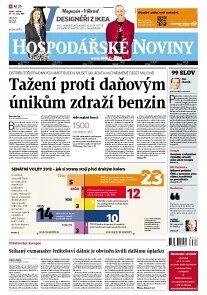 Obálka e-magazínu Hospodářské noviny 204 - 19.10.2012