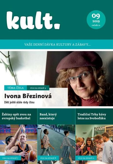 Obálka e-magazínu Kult 09/2019