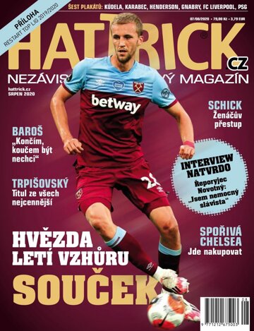 Obálka e-magazínu HATTRICK 8/2020