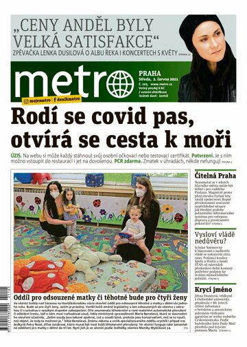 Obálka e-magazínu deník METRO 2.6.2021