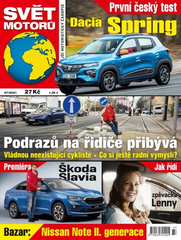 Obálka e-magazínu Svět motorů 47/2021