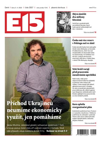 Obálka e-magazínu E15 5.4.2022