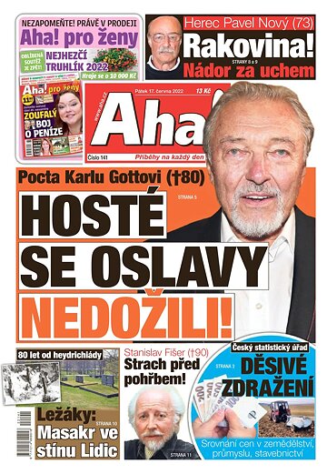 Obálka e-magazínu AHA! 17.6.2022