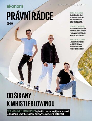 Obálka e-magazínu Ekonom 38 - 14.9.2023 Právní rádce