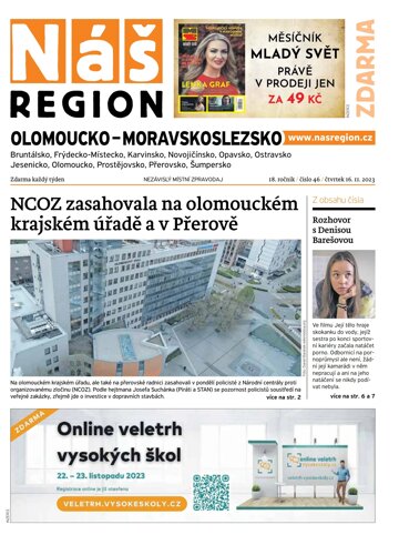 Obálka e-magazínu Náš Region - Olomoucko/Moravskoslezsko 46/2023
