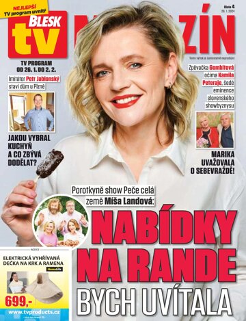 Obálka e-magazínu Blesk Tv magazín - 26.1.2024