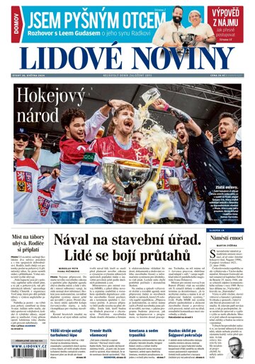 Obálka e-magazínu Lidové noviny 28.5.2024