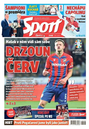 Obálka e-magazínu Sport 30.5.2024