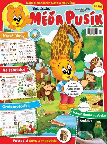 Obálka e-magazínu Méďa Pusík 7/2024