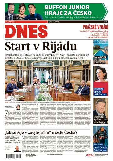 Obálka e-magazínu MF Dnes 19.2.2025