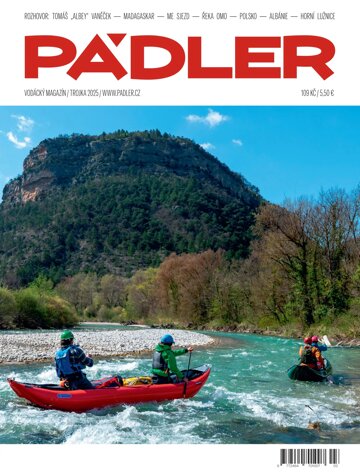 Obálka e-magazínu Pádler 3/2025