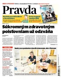 Obálka e-magazínu Pravda 25.7.2012