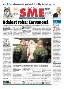 Obálka e-magazínu SME 21.12.2013