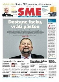 Obálka e-magazínu SME 11.2.2014