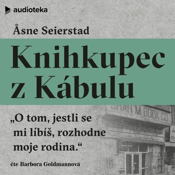 Obálka audioknihy Knihkupec z Kábulu