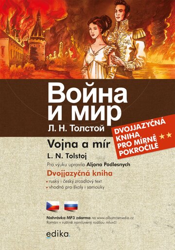 Obálka knihy Vojna a mír B1/B2