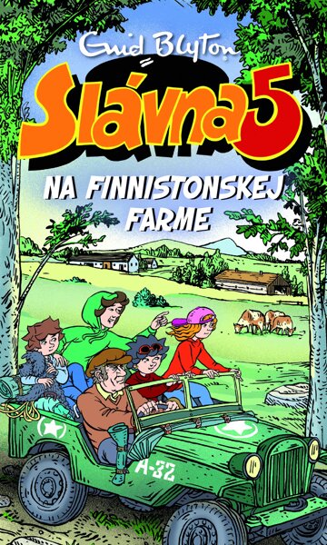 Obálka knihy Slávna päťka na Finnistonskej farme