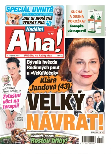 Nedělní AHA! 21.5.2023