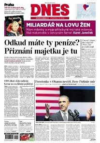 Obálka e-magazínu MF Dnes 4.9.2014