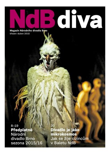 Obálka e-magazínu Mimořádné přílohy LN Brno extra NdB diva - 7.3.2015