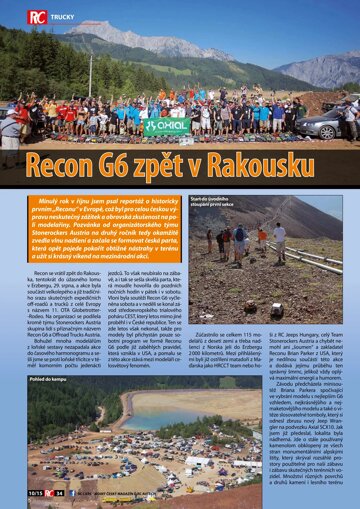 Obálka e-magazínu Recon G6 zpět v Rakousku