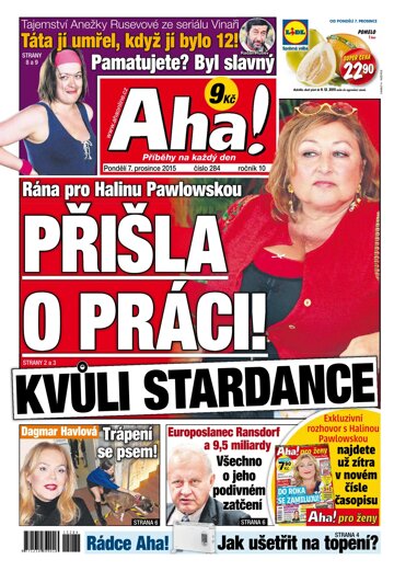 Obálka e-magazínu AHA! 7.12.2015