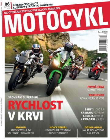 Obálka e-magazínu Motocykl 6/2016