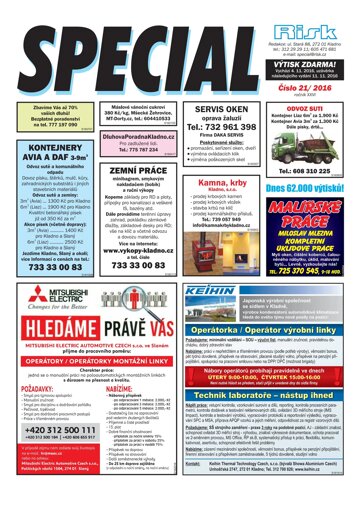 Obálka e-magazínu Special 21/2016