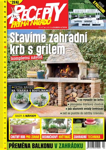 Obálka e-magazínu Recepty prima nápadů 4/2018