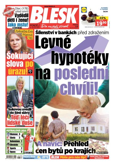 Obálka e-magazínu Blesk 23.7.2018