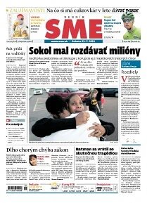 Obálka e-magazínu SME 21.7.2012