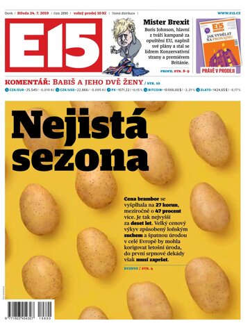 Obálka e-magazínu E15 24.7.2019