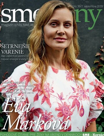 Obálka e-magazínu SME ŽENY 7/9/2019