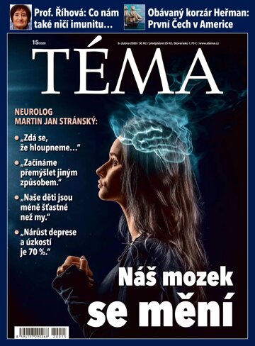 Obálka e-magazínu TÉMA 9.4.2020