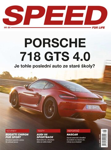 Obálka e-magazínu Speed 5/2020