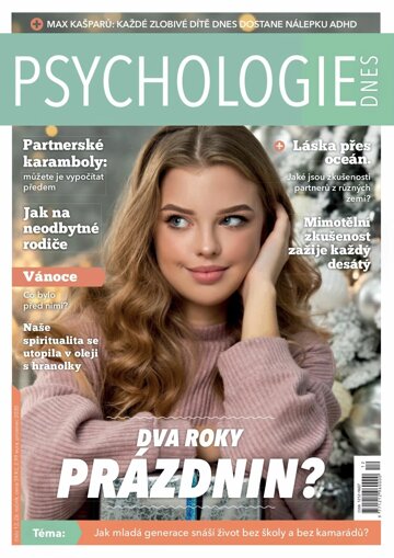 Obálka e-magazínu Psychologie dnes 12/20