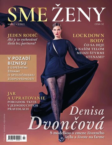 Obálka e-magazínu SME ŽENY 1-3-2021