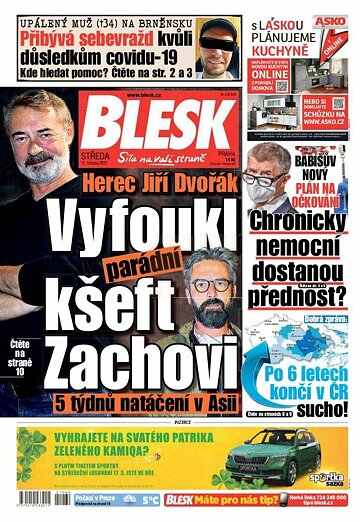 Obálka e-magazínu Blesk 17.3.2021