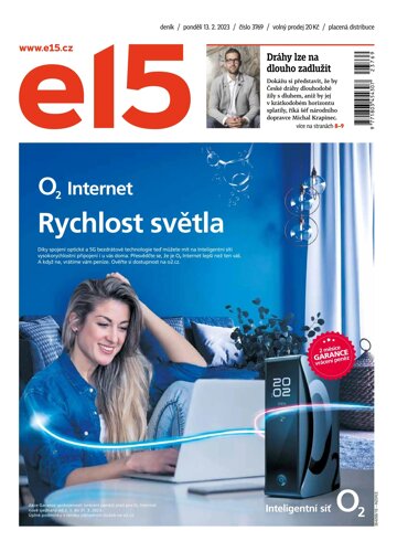 Obálka e-magazínu E15 13.2.2023