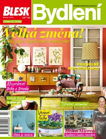 Obálka e-magazínu Blesk Bydlení 3/2023