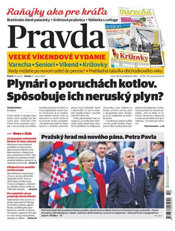 Obálka e-magazínu Pravda 10. 3. 2023