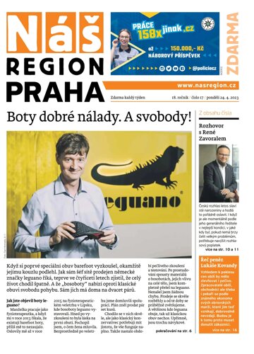 Obálka e-magazínu Náš Region - Praha 17/2023