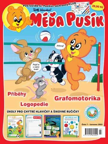 Obálka e-magazínu Méďa Pusík 7/2023