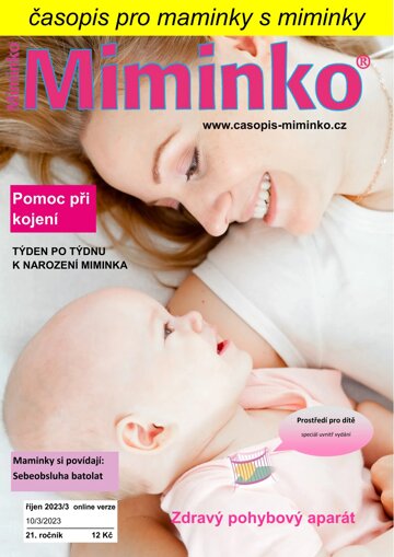 Obálka e-magazínu Miminko 10.3.2023