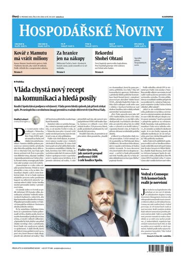Obálka e-magazínu Hospodářské noviny 239 - 12.12.2023