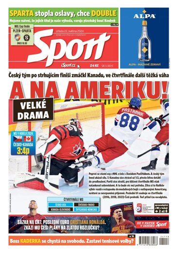 Obálka e-magazínu Sport 22.5.2024