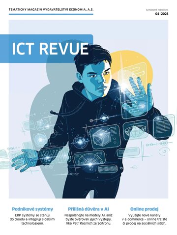 Obálka e-magazínu Ekonom 14 - 10.4.2025 ICT revue