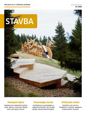 Obálka e-magazínu Ekonom 15-16 - 17.4.2025 Stavba