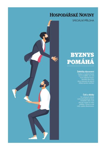 Obálka e-magazínu Hospodářské noviny - příloha 228 - 25.11.2025 Byznys pomáhá