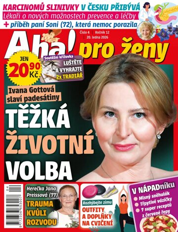 Obálka e-magazínu AHA! pro ženy 4/2026